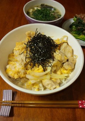 レンジで親子丼♪-レシピのメイン写真