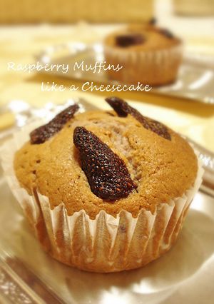 ベリー❤チーズケーキ*マフィン-レシピのメイン写真