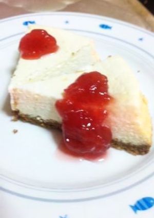 *卵白でベイクドレアチョコチーズケーキ*-レシピのメイン写真