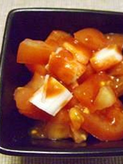 簡単☆トマトのキムチ風-レシピのメイン写真