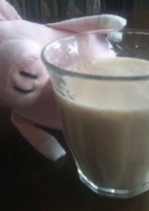 *リンゴ×きなこ*飲むヨーグルト-レシピのメイン写真