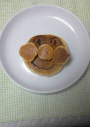 3Dアンパンマンホットケーキ-レシピのメイン写真