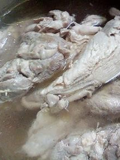 塊肉数種同時塩茹で -レシピのメイン写真
