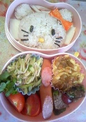 キティchan弁当☆-レシピのメイン写真