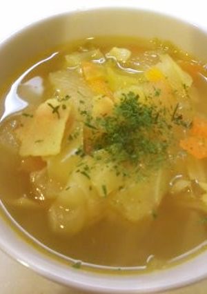 ちょいとスパイシー☆カレースープ-レシピのメイン写真