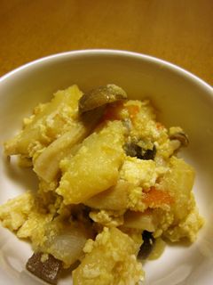 炒り豆腐の卵とじ-レシピのメイン写真