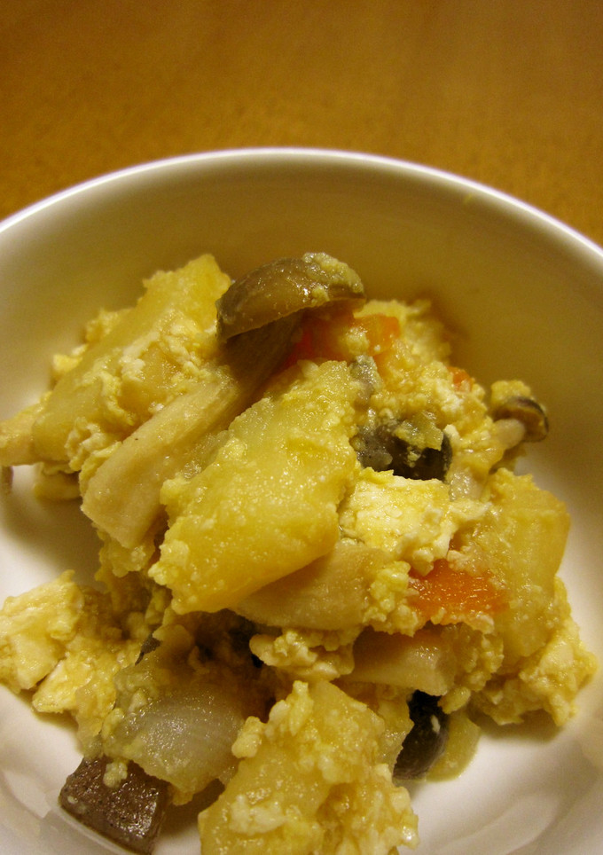 炒り豆腐の卵とじ-レシピのメイン写真