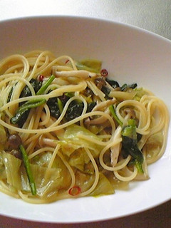 ほうれんそうのアジア風パスタ-レシピのメイン写真