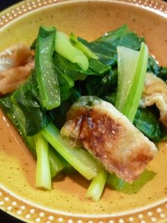 我が家流★シャッキリ小松菜の炒め煮-レシピのメイン写真