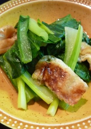 我が家流★シャッキリ小松菜の炒め煮-レシピのメイン写真
