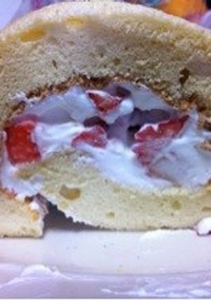 フワフワもっちりロールケーキ-レシピのメイン写真