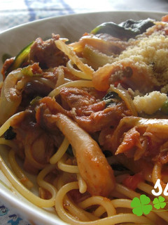 野菜たっぷり♪トマト味のツナパスタ-レシピのメイン写真