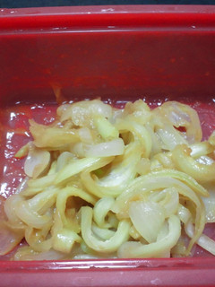 水不要、電子レンジで新玉ねぎの味噌煮-レシピのメイン写真