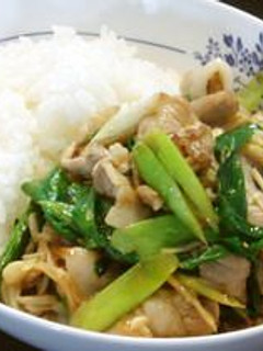 葉にんにくと豚バラのオイスターソース炒め-レシピのメイン写真
