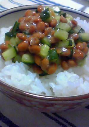 胡瓜のシャキシャキ納豆＊-レシピのメイン写真