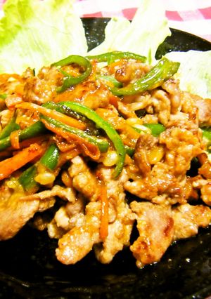味噌ダレde豚肉と野菜の彩り炒め-レシピのメイン写真