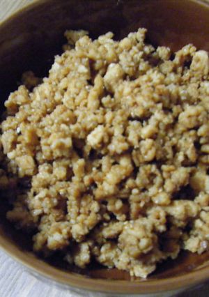 ☆鶏挽き肉の胡麻味噌そぼろ☆-レシピのメイン写真