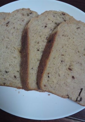 HBレーズンとアーモンド入りおから食パン-レシピのメイン写真