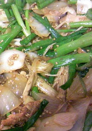 鮭と野菜と茸のオイスター味噌中華炒め-レシピのメイン写真