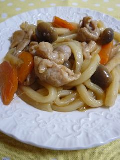 もっちもち♪お弁当でもおいしい焼うどん☆-レシピのメイン写真