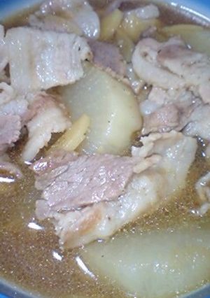大根と豚バラの中華風煮込み-レシピのメイン写真