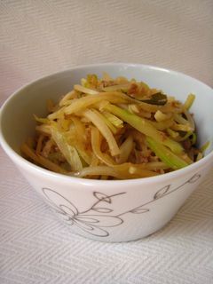 エコ&節約☆大根皮とキャベ芯きんぴら!-レシピのメイン写真