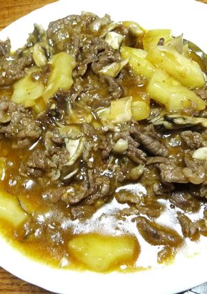 パインと牛肉の甘酢炒め-レシピのメイン写真