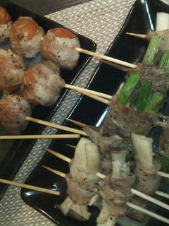 串焼き★豚バラの野菜巻-レシピのメイン写真