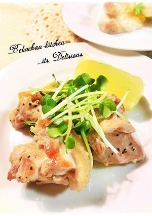 ＊鶏肉のさっぱりレモン風味＊-レシピのメイン写真