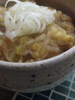 ねぎと豚肉のすき焼きおじや-レシピのメイン写真