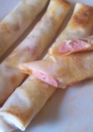 春巻きの皮♡焼きピザスティック-レシピのメイン写真