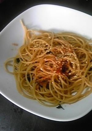 ソースいらず！家にある物で和風パスタ-レシピのメイン写真