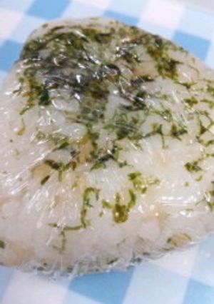 アオサがあったら✿シンプルおにぎり✿-レシピのメイン写真