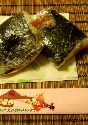 我が家のお弁当用おにぎり２種-レシピのメイン写真