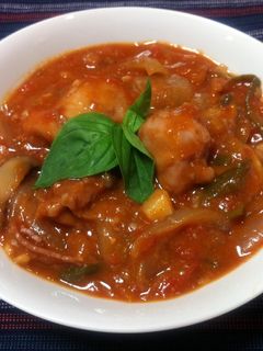 鶏のトマト煮込み-レシピのメイン写真