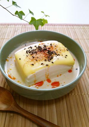 とろ～り♪豆乳とチーズの温奴-レシピのメイン写真