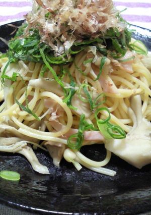 ☆純喫茶のスパゲティー☆きのこ醤油バター-レシピのメイン写真