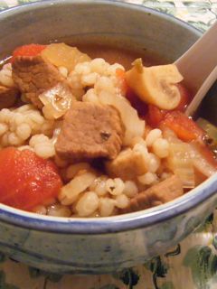 健康に~牛肉とはと麦の食べるスープ-レシピのメイン写真