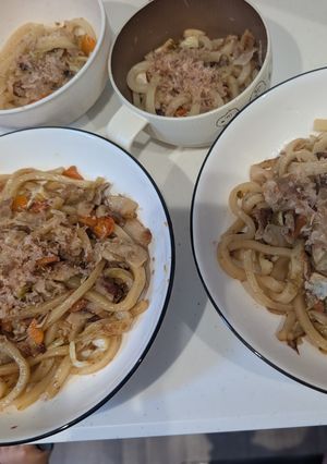 【子供とりわけ】焼きうどん-レシピのメイン写真