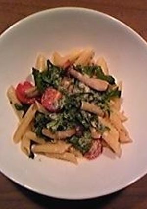 ルッコラとアンチョビのパスタ-レシピのメイン写真