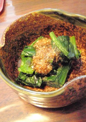 簡単ほうれん草の胡麻和え-レシピのメイン写真