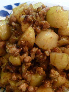 ♥じゃがいもと豚ひき肉のカレー炒め♥-レシピのメイン写真
