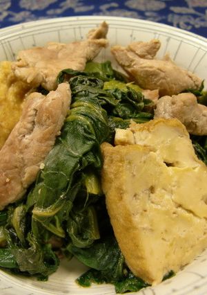 豚肉deボリュームUP!高菜の炒め煮-レシピのメイン写真