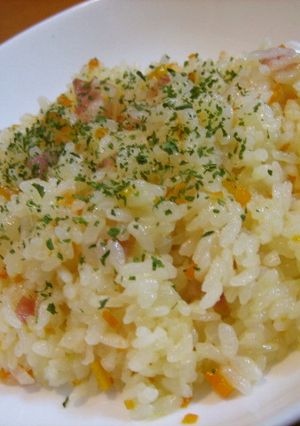 セロリとベーコンのピラフ♪♪-レシピのメイン写真