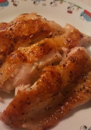 焼くだけ！鶏肉のバジル　レモン風味-レシピのメイン写真