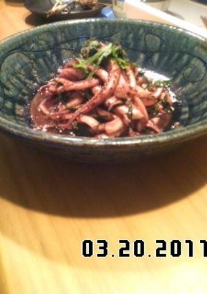 いかの大葉炒め-レシピのメイン写真