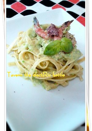 アンチョビのグリーンクリームパスタ-レシピのメイン写真