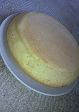 ふぁふぁ☆大きな卵ホットケーキ-レシピのメイン写真