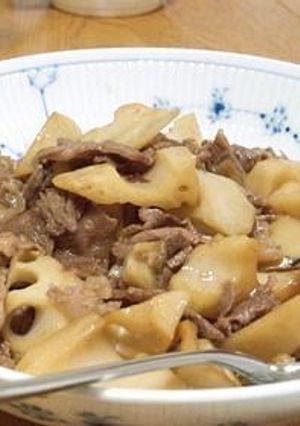 牛肉とレンコンのいため煮-レシピのメイン写真
