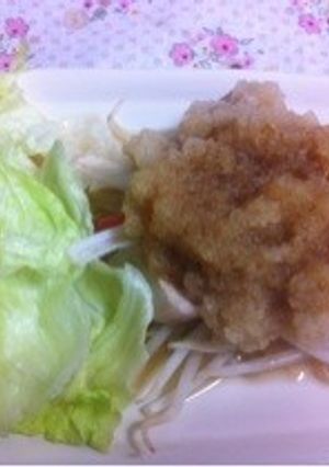 マグロともやしのおろポンサラダ-レシピのメイン写真